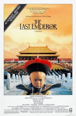 The Last Emperor movie poster (1987) wooden framed poster