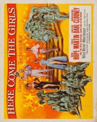 Here Come the Girls movie poster (1953) Stickers MOV_7ba57581