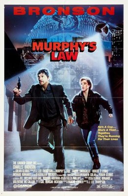 Murphy's Law movie poster (1986) tote bag