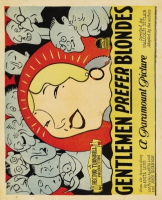 Gentlemen Prefer Blondes movie poster (1928) Poster MOV_7ba9710d