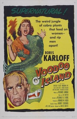 Voodoo Island movie poster (1957) mouse pad