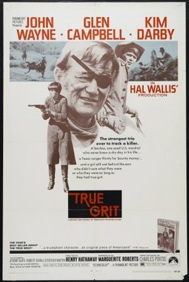 True Grit movie poster (1969) poster with hanger