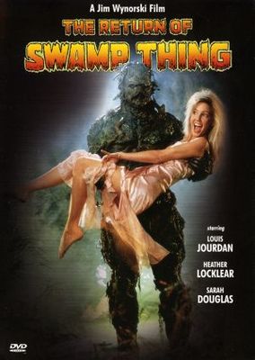 The Return of Swamp Thing movie poster (1989) hoodie