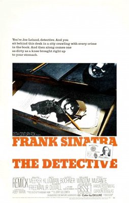 The Detective movie poster (1968) wood print