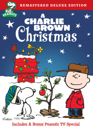 A Charlie Brown Christmas movie poster (1965) wood print
