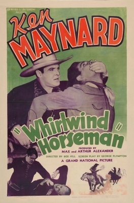 Whirlwind Horseman movie poster (1938) canvas poster