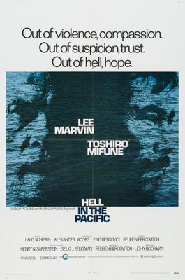 Hell in the Pacific movie poster (1968) tote bag