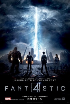 The Fantastic Four movie poster (2015) metal framed poster