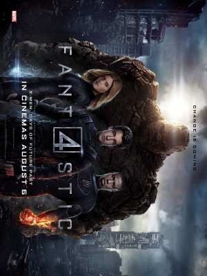 Fantastic Four movie poster (2015) canvas poster