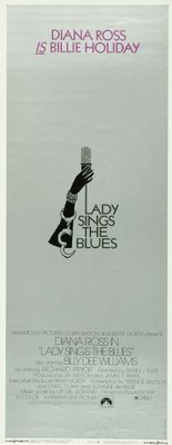 Lady Sings the Blues movie poster (1972) wood print