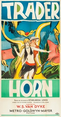 Trader Horn movie poster (1931) wooden framed poster