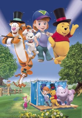 My Friends Tigger & Pooh movie poster (2007) metal framed poster