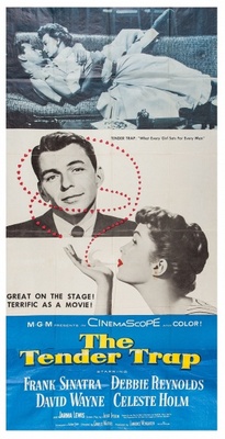 The Tender Trap movie poster (1955) metal framed poster
