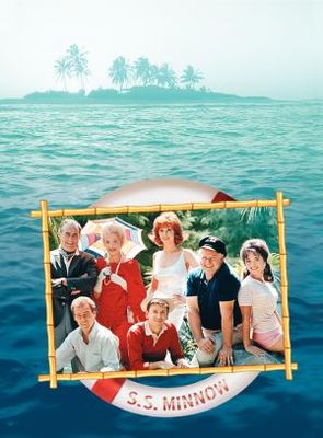 Gilligan's Island movie poster (1964) wood print