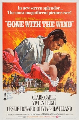 Gone with the Wind movie poster (1939) t-shirt
