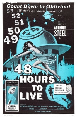 Med fara fÃ¶r livet movie poster (1959) Stickers MOV_7c573577