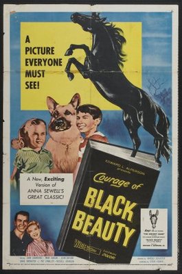 Courage of Black Beauty movie poster (1957) hoodie