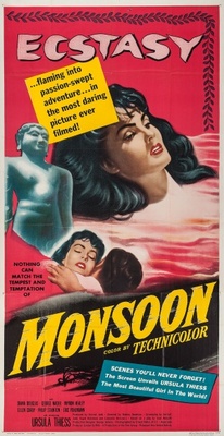 Monsoon movie poster (1952) Poster MOV_7c64639a