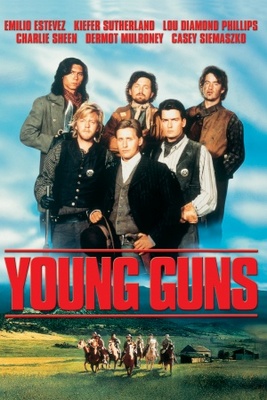 Young Guns movie poster (1988) tote bag