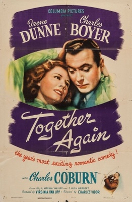 Together Again movie poster (1944) pillow