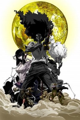 Afro Samurai movie poster (2009) metal framed poster