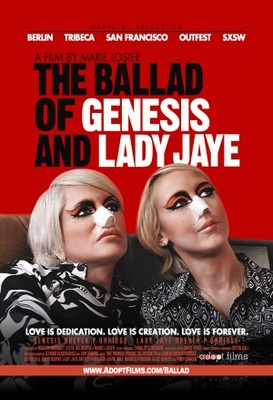 The Ballad of Genesis and Lady Jaye movie poster (2011) metal framed poster