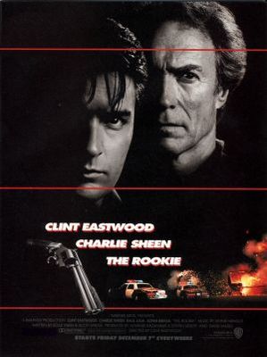 The Rookie movie poster (1990) pillow