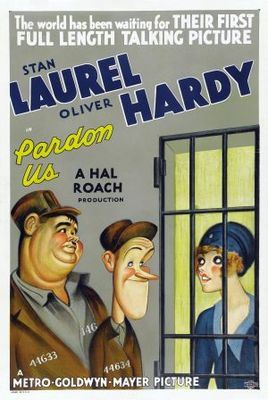 Pardon Us movie poster (1931) poster with hanger