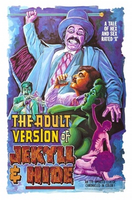 The Adult Version of Jekyll & Hide movie poster (1972) poster with hanger