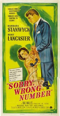 Sorry, Wrong Number movie poster (1948) poster