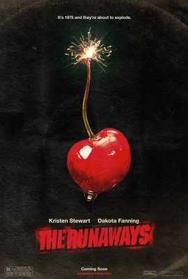 The Runaways movie poster (2010) wood print