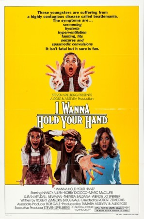 I Wanna Hold Your Hand movie poster (1978) wooden framed poster