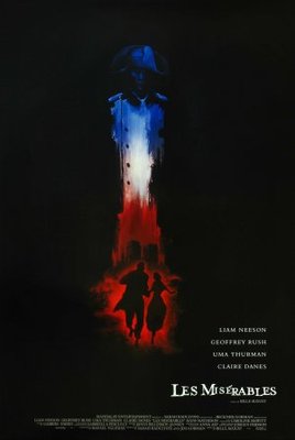 MisÃ©rables, Les movie poster (1998) Stickers MOV_7d001c22