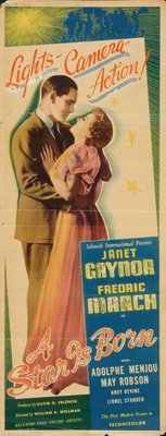 A Star Is Born movie poster (1937) poster with hanger