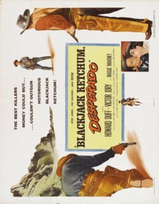 Blackjack Ketchum, Desperado movie poster (1956) poster with hanger