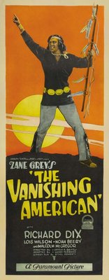The Vanishing American movie poster (1955) poster with hanger
