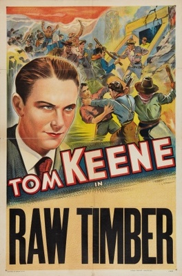 Raw Timber movie poster (1937) t-shirt