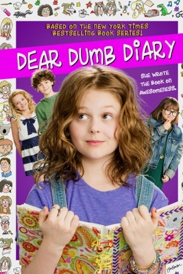 Dear Dumb Diary movie poster (2013) wood print
