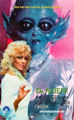 Dr. Alien movie poster (1989) Stickers MOV_7d4f9ca2