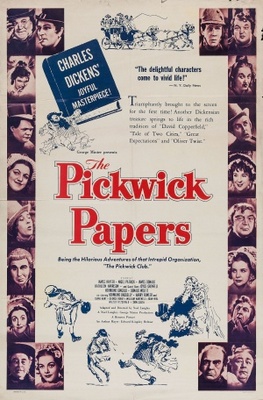 The Pickwick Papers movie poster (1952) mouse pad
