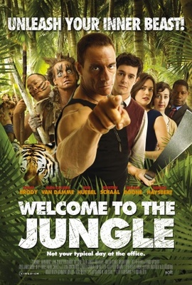 Welcome to the Jungle movie poster (2013) metal framed poster