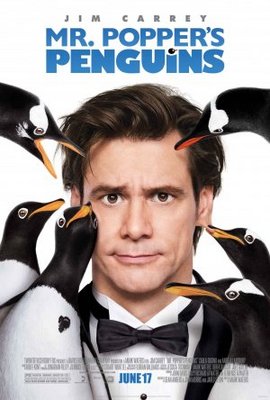 Mr. Popper's Penguins movie poster (2011) Stickers MOV_7d5dc080