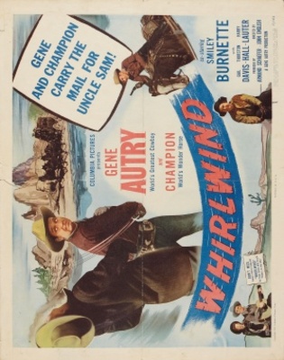 Whirlwind movie poster (1951) metal framed poster