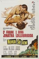 Never So Few movie poster (1959) Longsleeve T-shirt #645467