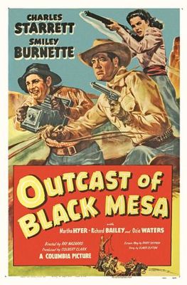 Outcasts of Black Mesa movie poster (1950) canvas poster