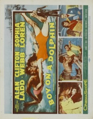Boy on a Dolphin movie poster (1957) hoodie