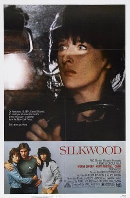 Silkwood movie poster (1983) metal framed poster