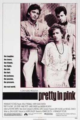 Pretty in Pink movie poster (1986) mouse pad