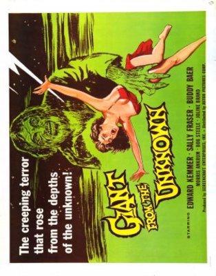 Giant from the Unknown movie poster (1958) t-shirt