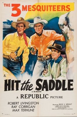 Hit the Saddle movie poster (1937) poster